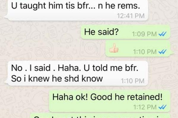 Whatsapp Compliment From Our Customer